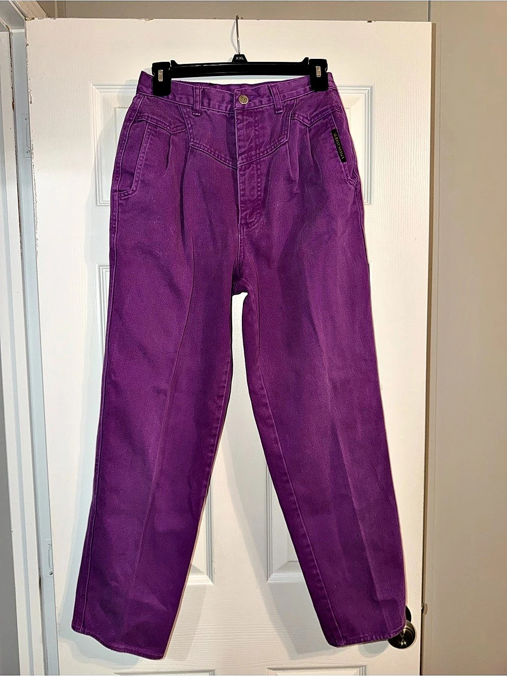 VTG Rocky Mountain Purple Pleated Western Jeans High Waist 9